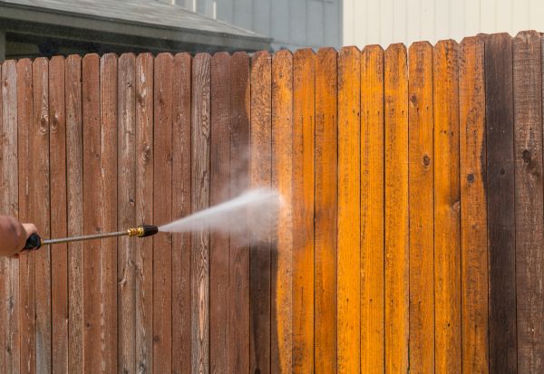 Fence Power Washing in Huntington Station