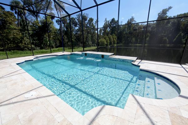 Pool Cage Cleaning in Huntington Station