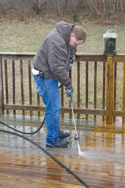Balcony Power Washing in Huntington Station